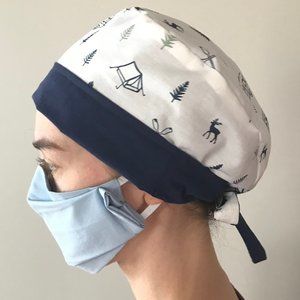 Outdoor Themed Scrub Cap